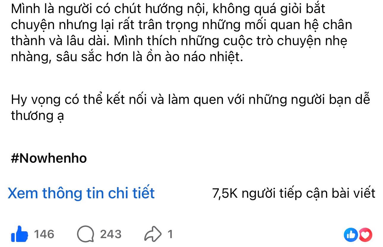Bí Kíp Hẹn Hò An Toàn Trên Hội Nhóm Facebook: Sức Mạnh Của Hashtag #Nowhenho